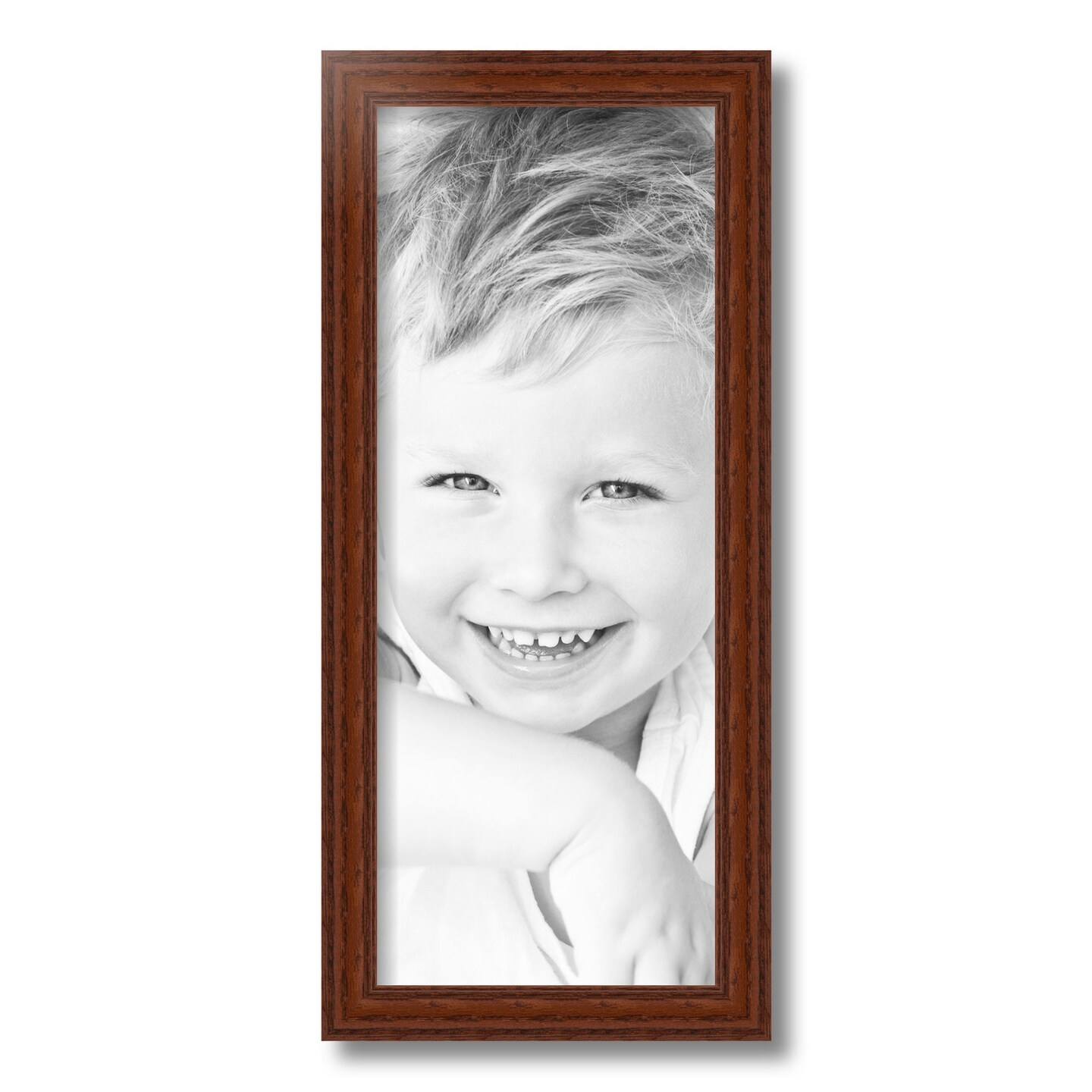 ArtToFrames 8x20 Inch Picture Frame, This 1.25 Inch Custom Wood Poster Frame is Available in Multiple Colors, Great for Your Art or Photos - Comes with Regular Glass and Corrugated Backing (A8EI)