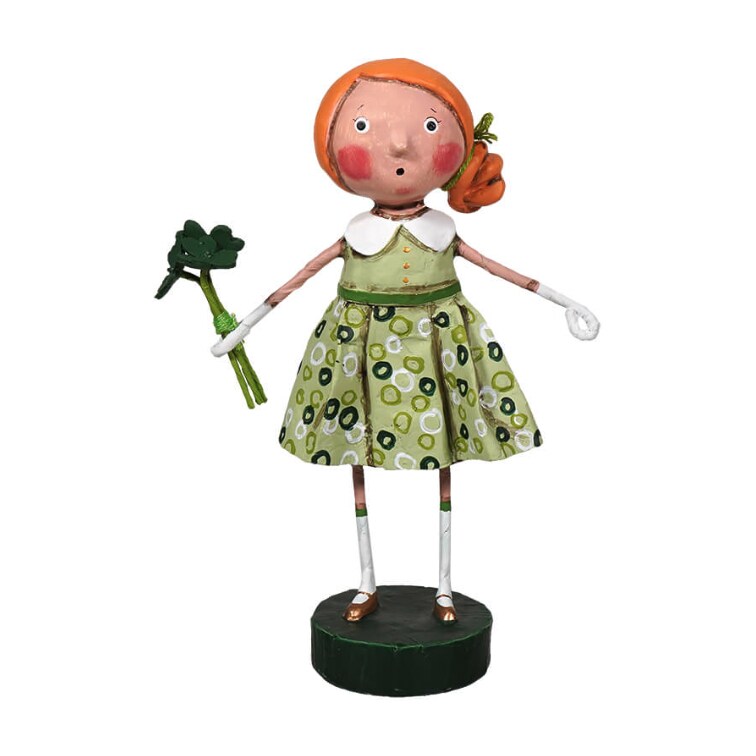 Lori Mitchell St. Patrick&#x27;s Day Collection: Chloe&#x27;s Clovers Figurine