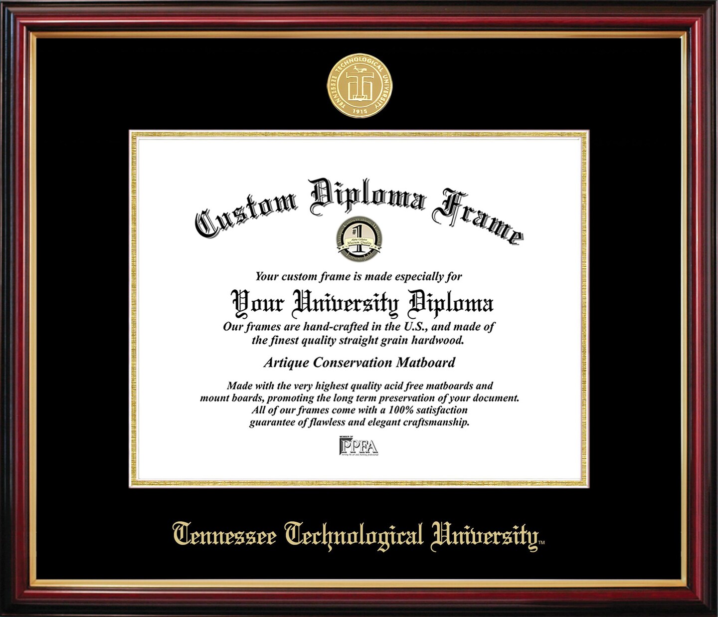 Tennessee Tech University Petite Diploma Frame