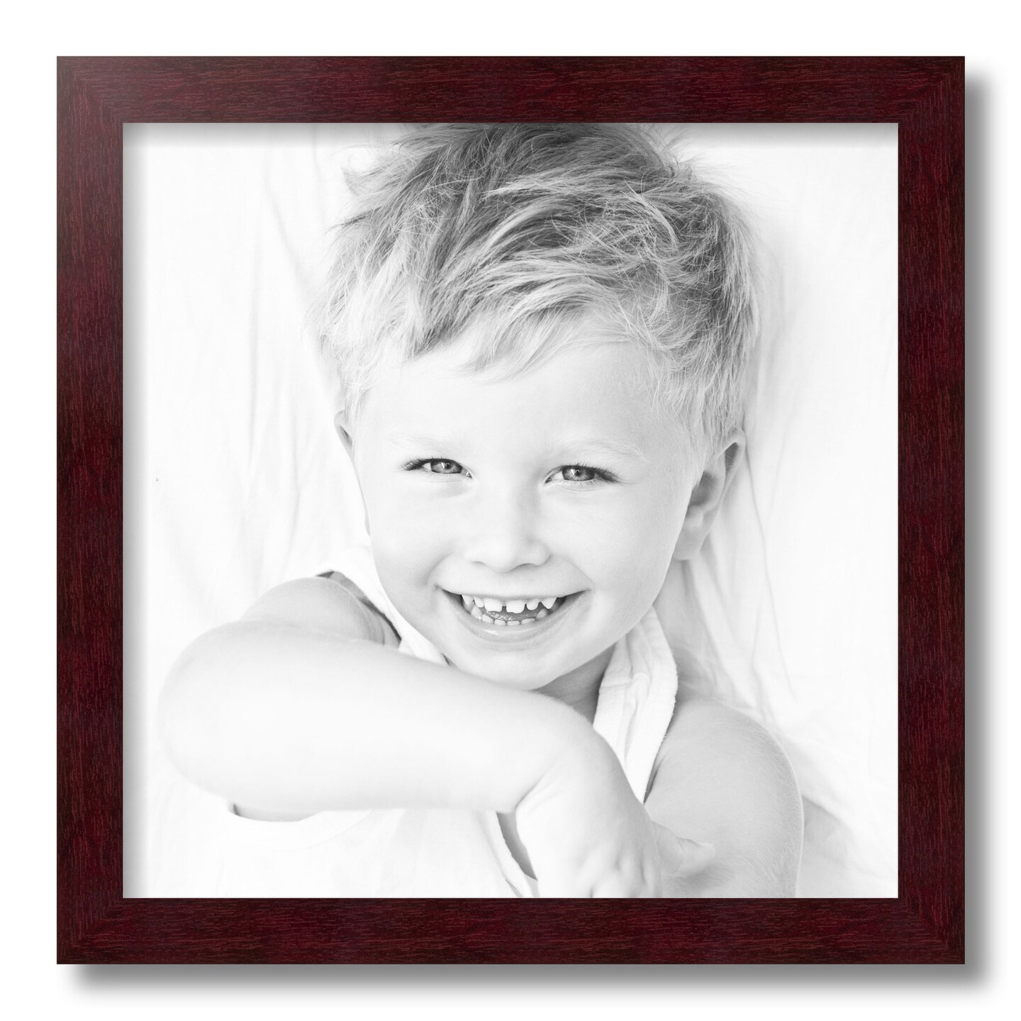 ArtToFrames 15x15 Inch Picture Frame, This 1.25 Inch Custom MDF Poster Frame is Available in Multiple Colors, Great for Your Art or Photos - Comes with Regular Glass and Corrugated (A46KW)