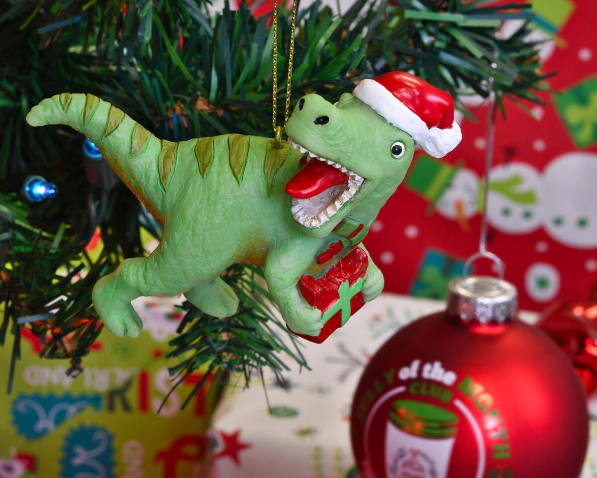 Xmas Rex&#x2122; Christmas T-Rex Dinosaur Ornament