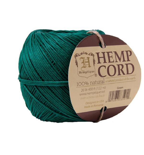 Hemptique Hemp Cord Ball, Natural 100 lb.