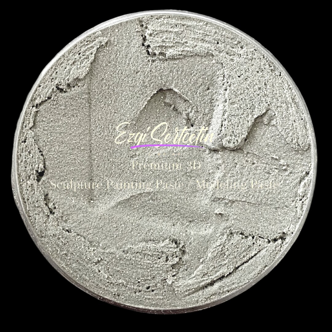 3D Sculpture Painting Paste, Modeling Paste, Decorative Plaster, Ready to  Use, Unique Metallic Pearl and Neon Colors, Ideal for Artwork, Stencil, Flowers, Texture and Art Relief, 6 oz