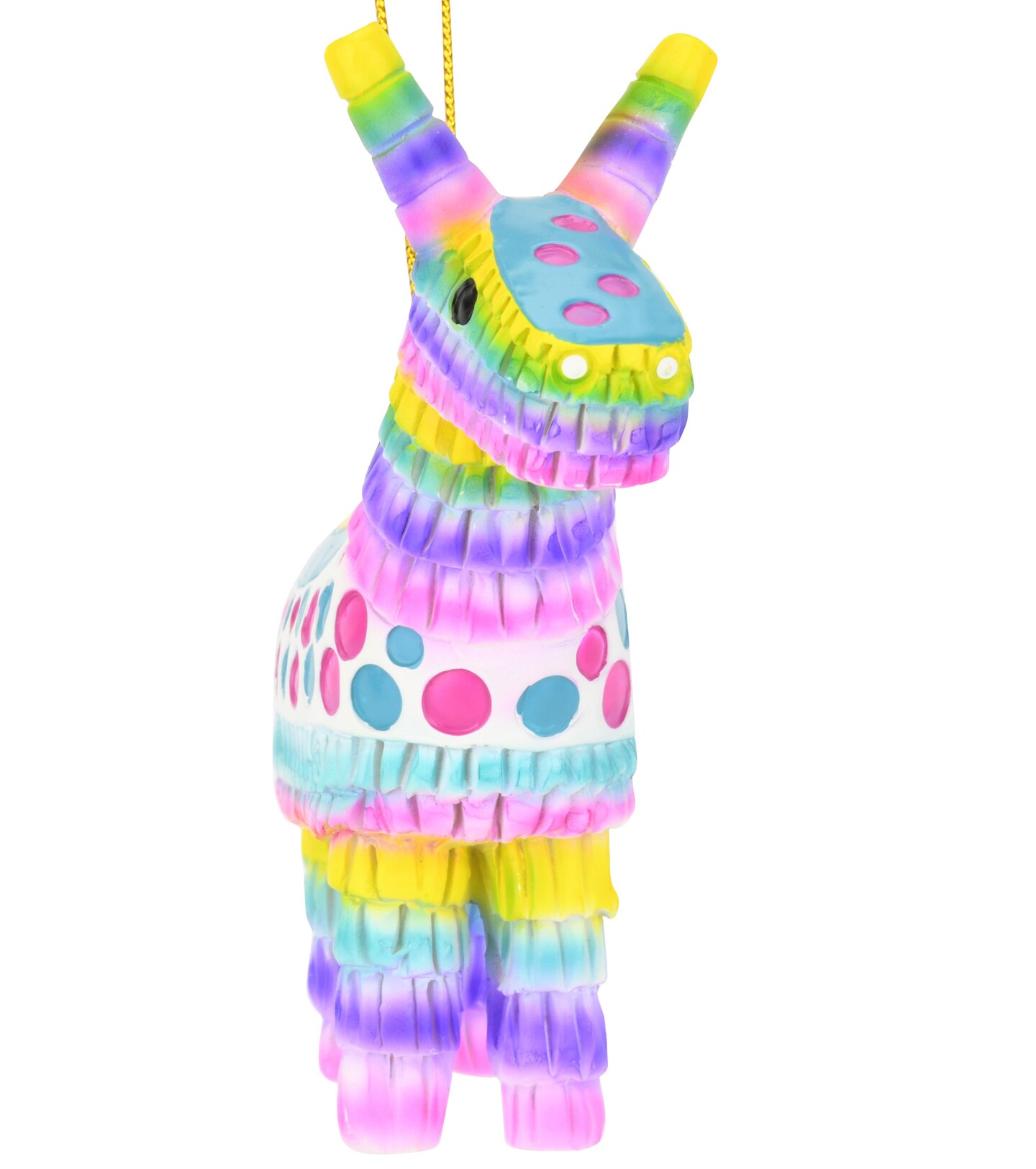 Colorful Donkey Party Pi&#xF1;ata Christmas Ornament