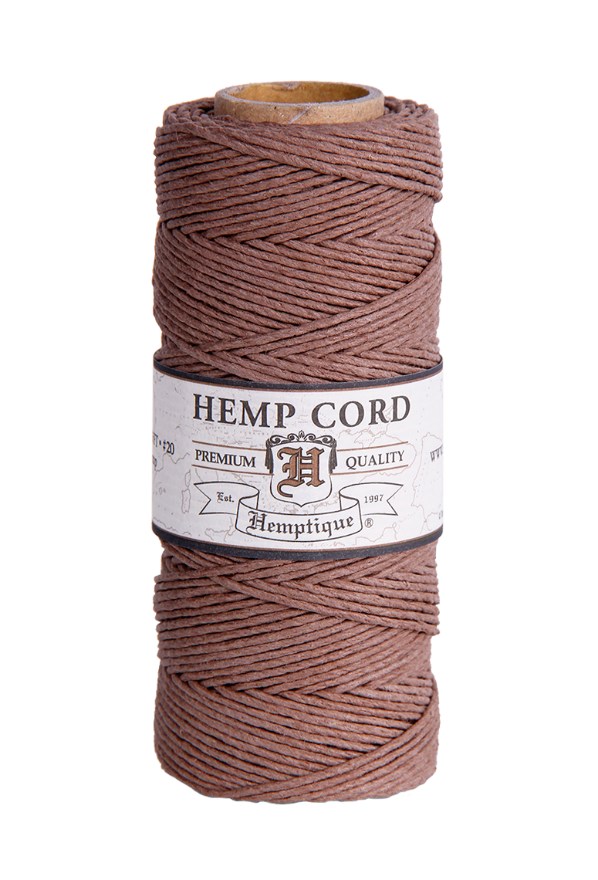 Hemptique 1mm #20 Hemp Cord Spools Jewelry Making Macrame Crochet Crafting Gift Wrapping