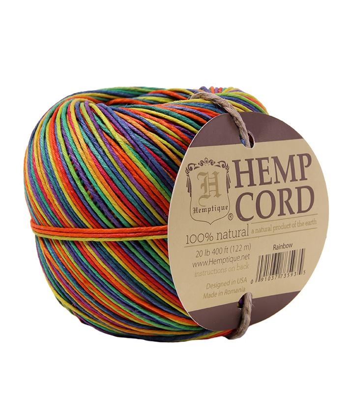 Hemptique #20 1mm Hemp Cord Balls Jewelry Making Macrame Crochet Crafting Gift Wrapping Outdoor Gardening