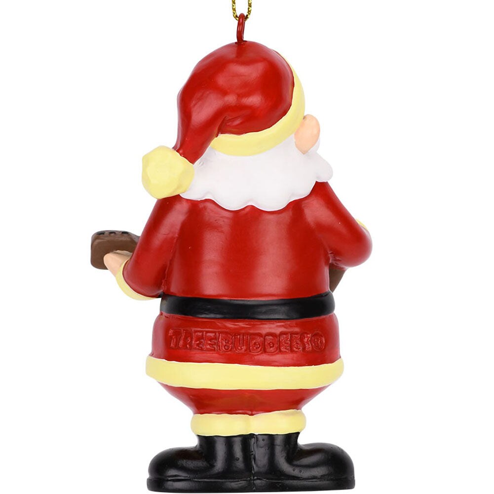 Rockin Around The Christmas Tree Guitar Playing Santa Ornament