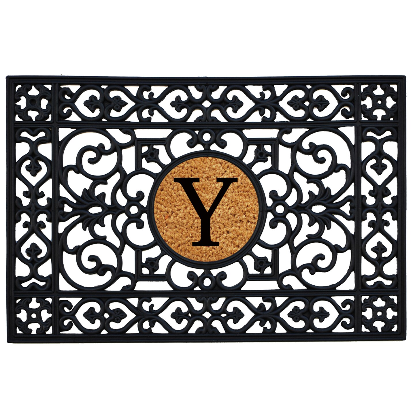 Rubber Monogram Insert Doormat | Michaels