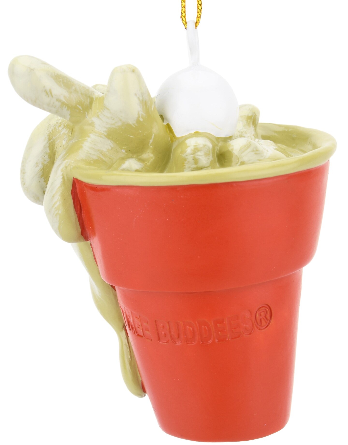 Tree Buddees Beer Pong Christmas Ornament