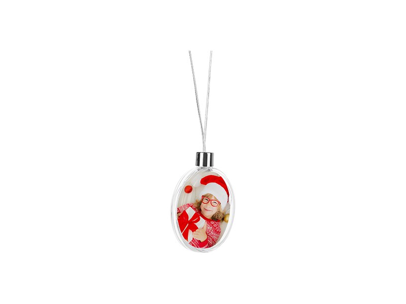 Hanging Plastic Ball Ornament 2.95&#x27;&#x27; (SDB03) B-8