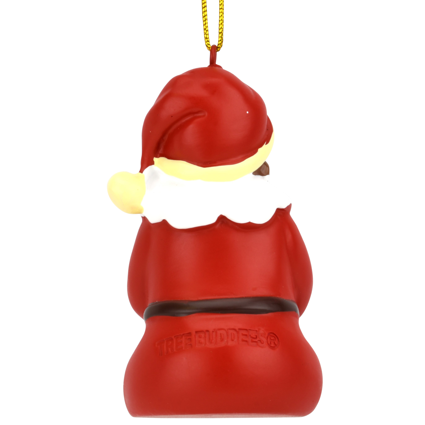 Gamer Santa Claus Video Gaming Christmas Ornament - Dark Tone