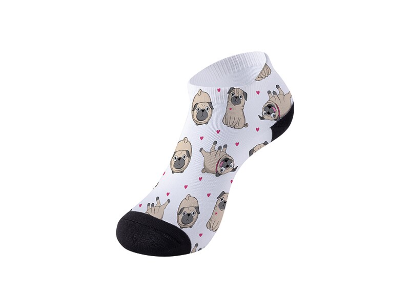 Sublimation Ankle Socks for Women sold by pair (SOCK-W22A)