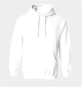 SUBLIMATION101 Performance Pullover Hoodie WHITE SMALL