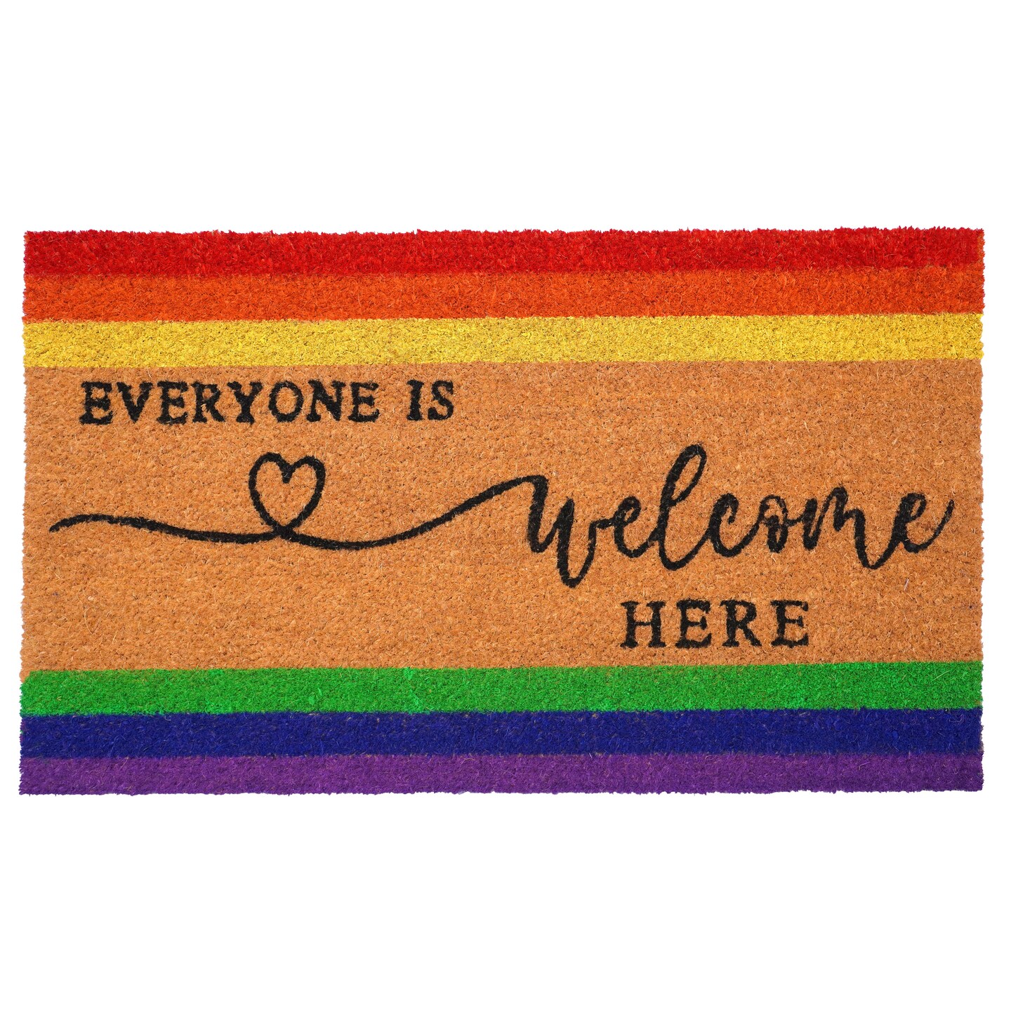 Everyone is Welcome Here Doormat