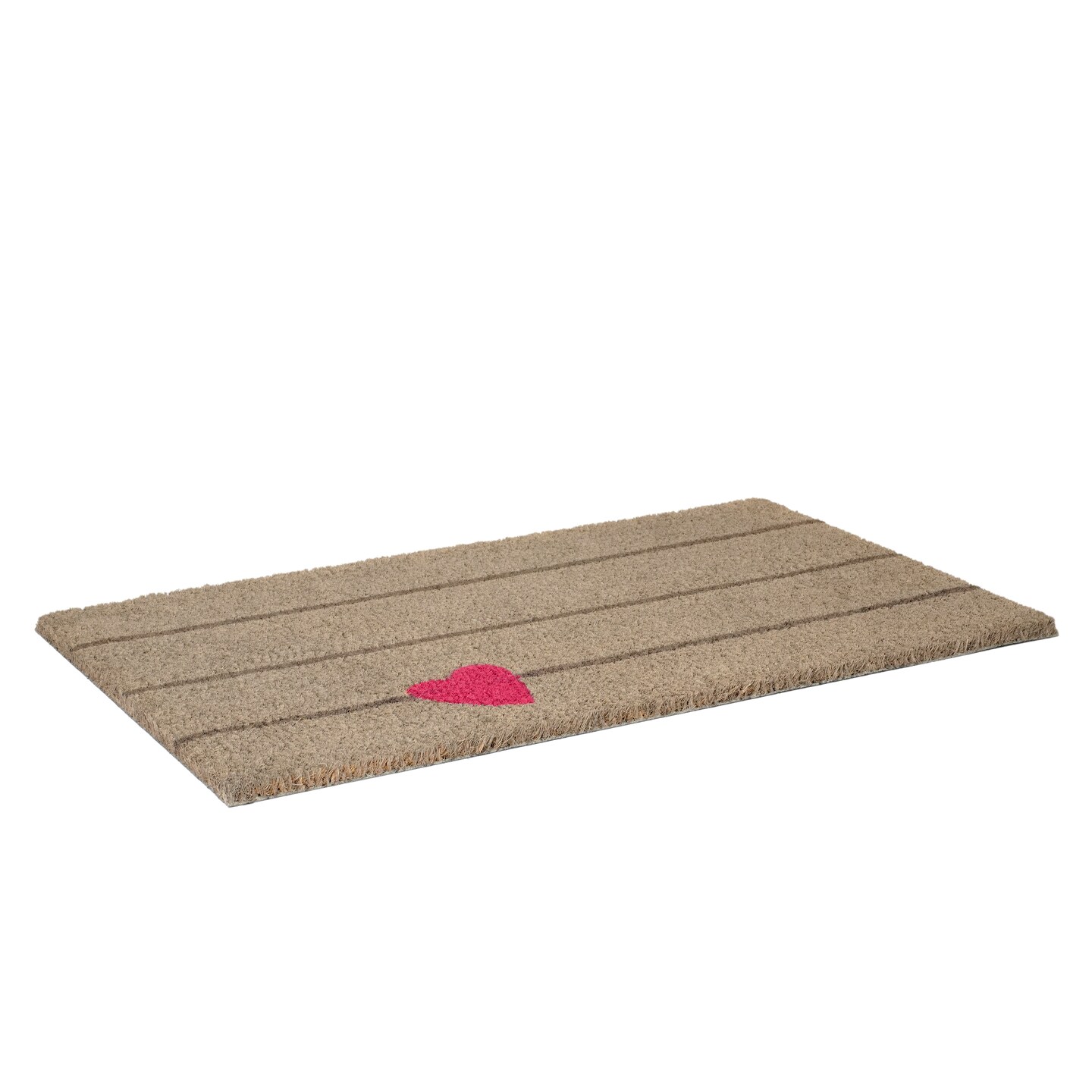 Pink Heart Doormat