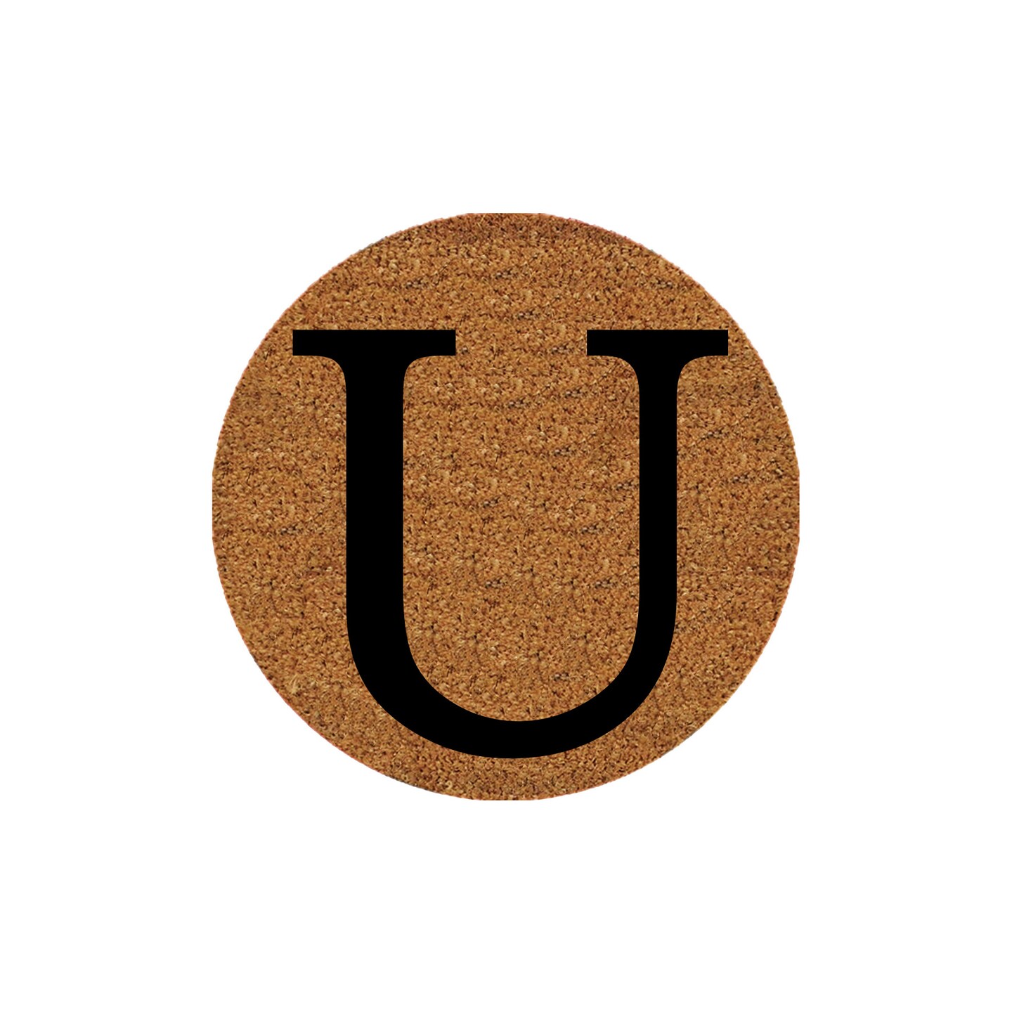 Rubber Monogram Doormat