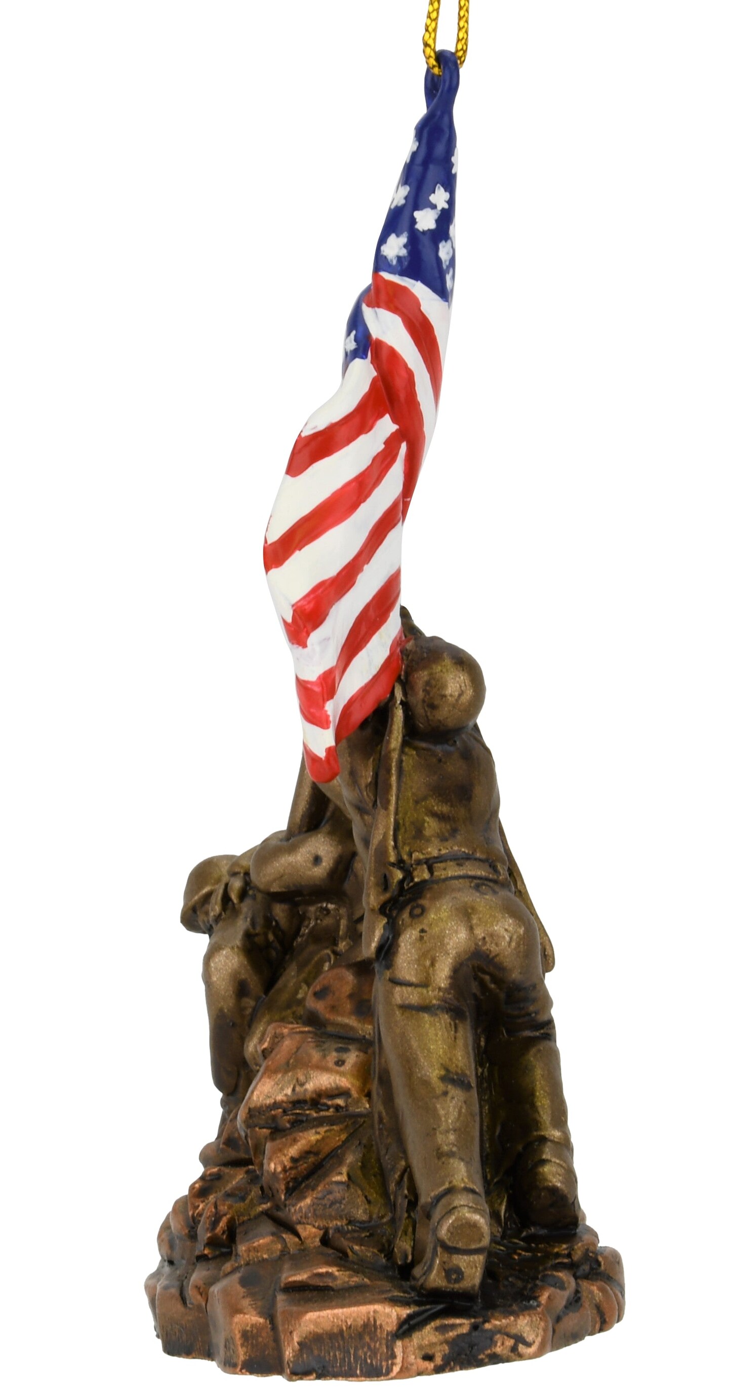 US Marine Corps War Memorial Iwo Jima Statue Christmas Ornament