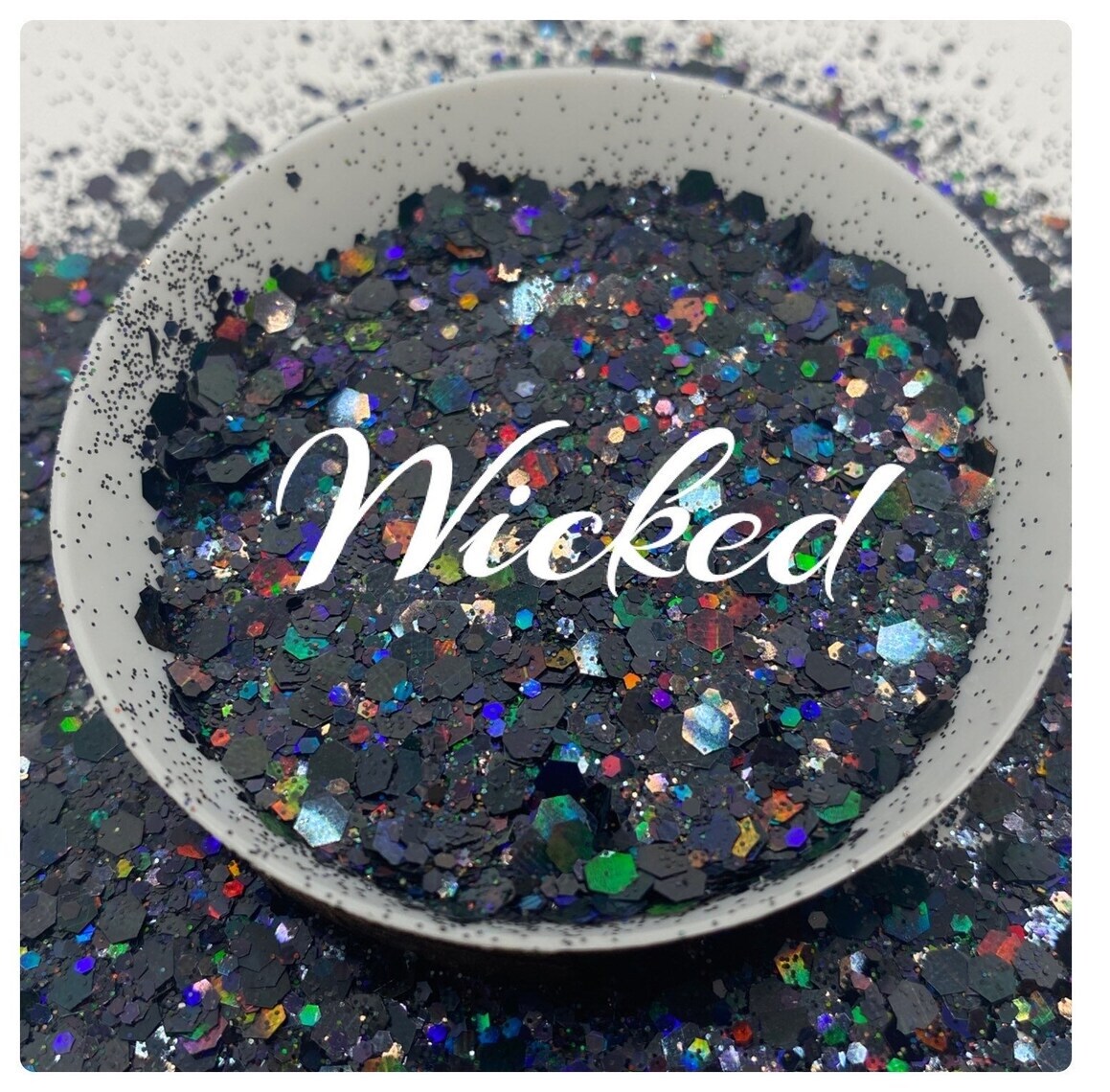 Wicked: Holographic chunky glitter 1oz