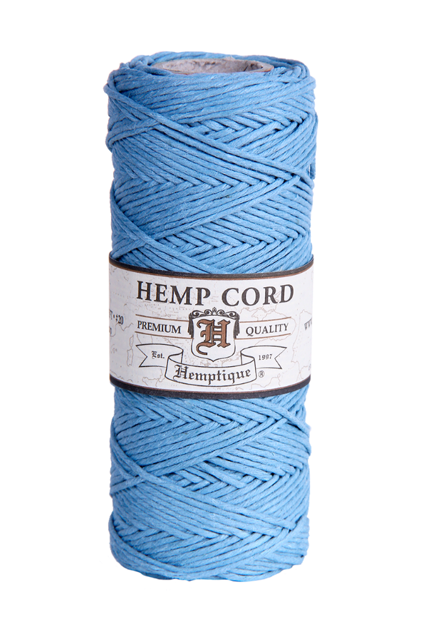 Hemptique 1mm #20 Hemp Cord Spools Jewelry Making Macrame Crochet Crafting Gift Wrapping
