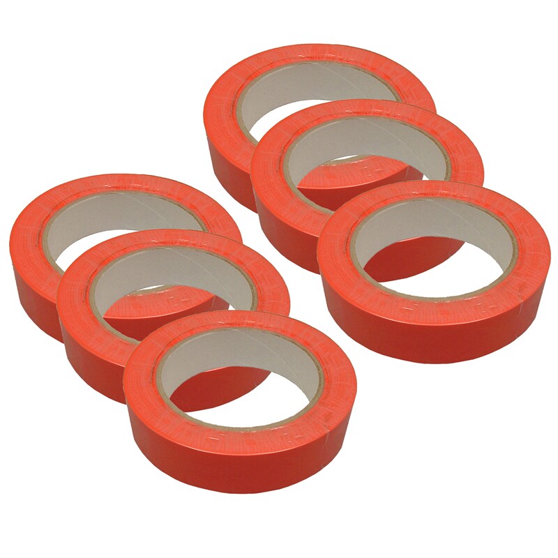 Floor Marking Tape, Orange, 6 Rolls | Stencils & Forms | Michaels