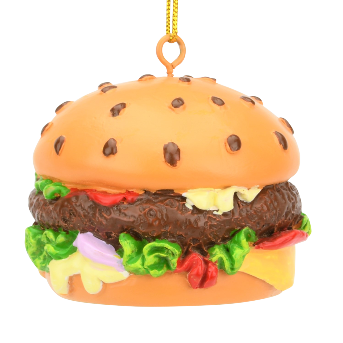 Hamburger Food Christmas Ornament Decoration