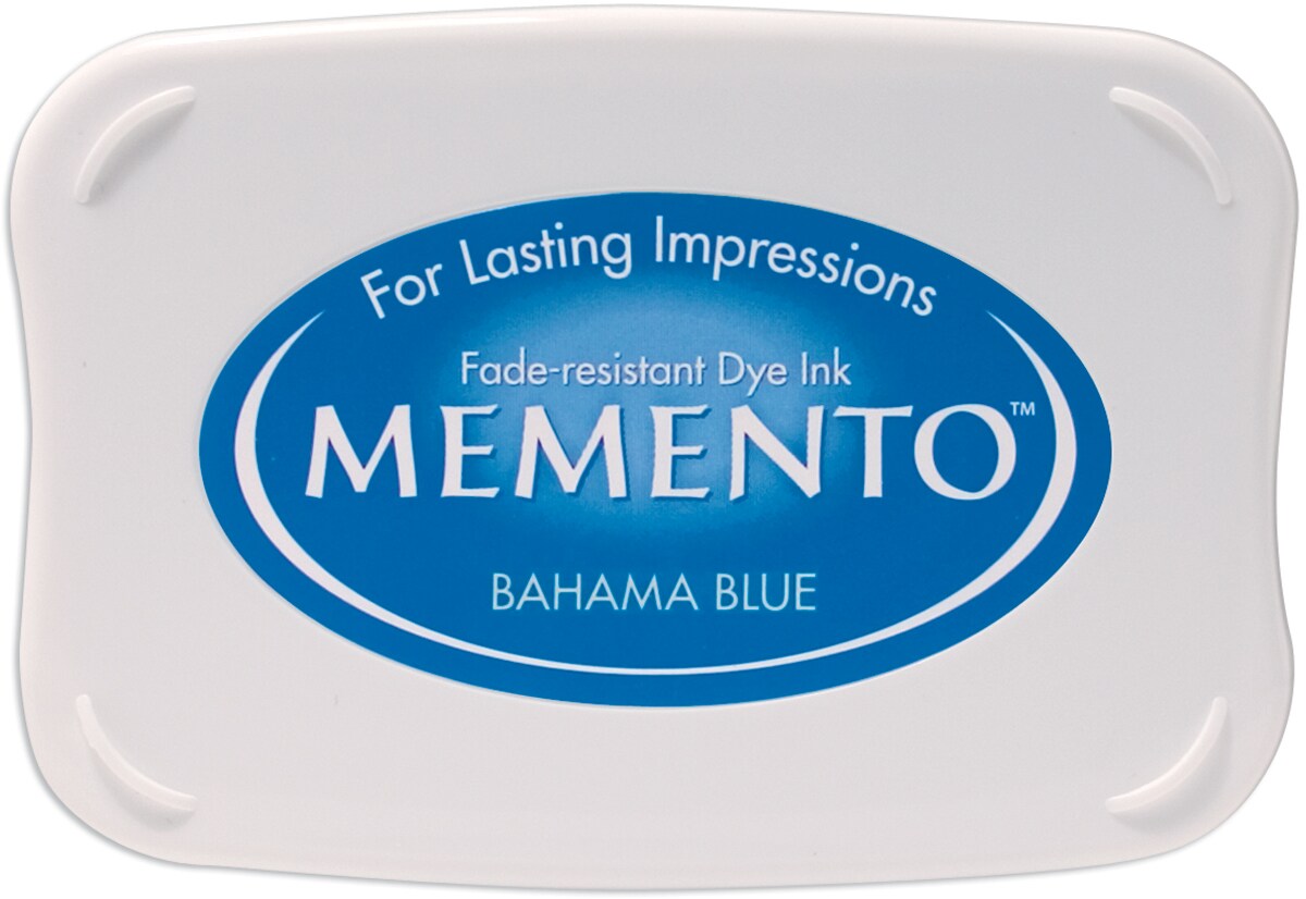 Memento Dye Ink PadBahama Blue Ink Pads Michaels