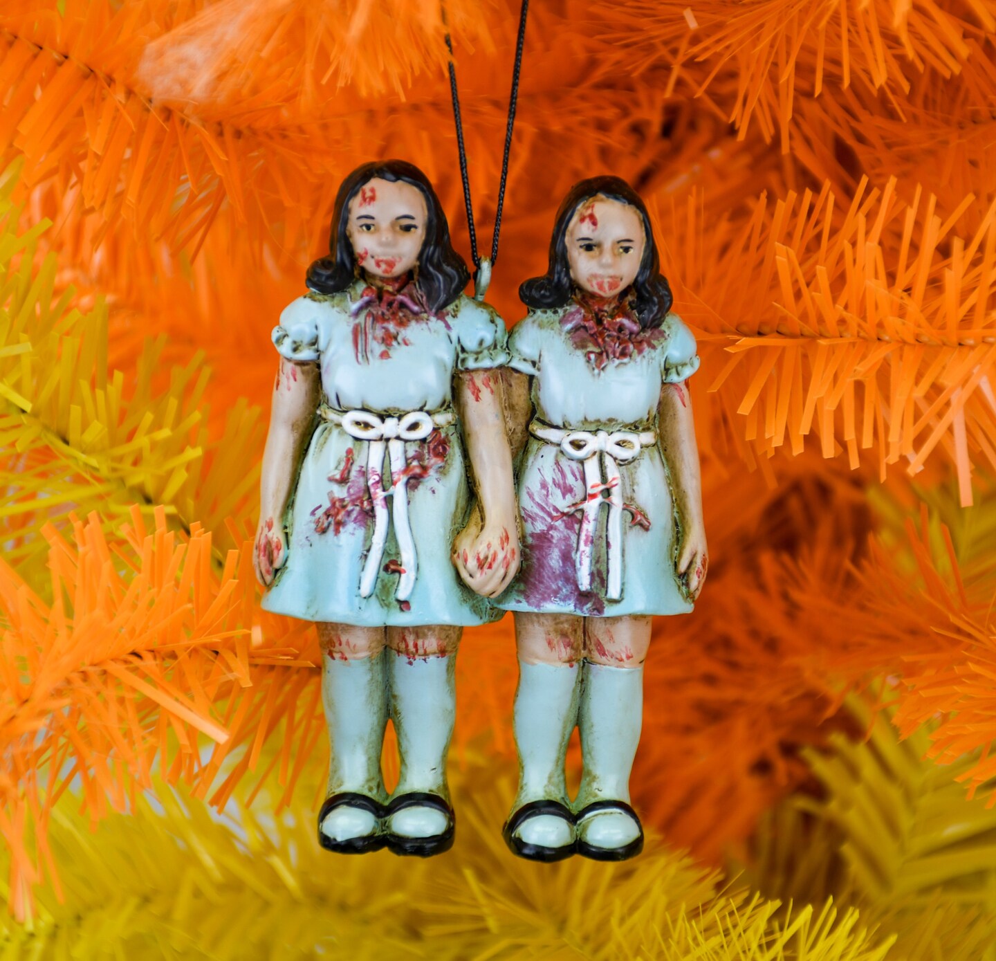 Creepy Twins Halloween / Christmas Ornaments