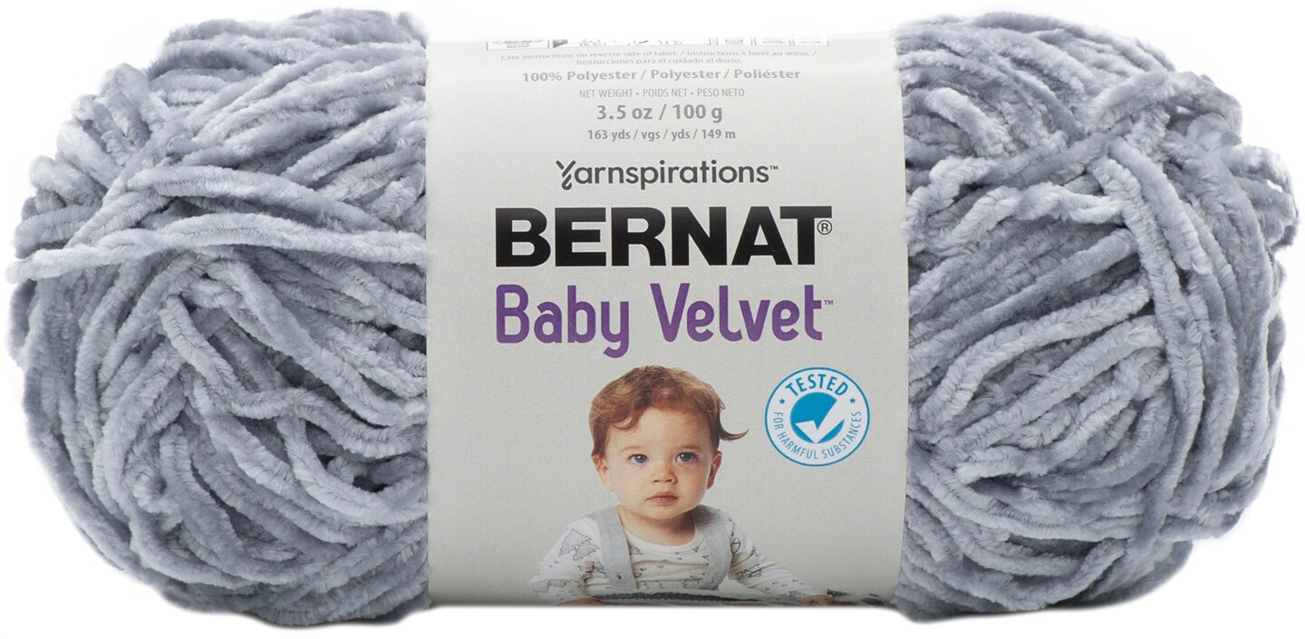 Bernat Baby Velvet YarnPale Gray Accessories Michaels