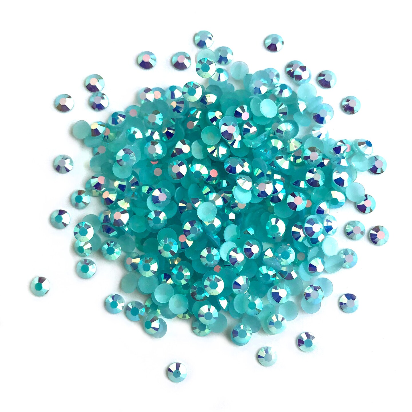 Buttons Galore and More Flat Back Jewelz Bundle in Gemstone Iridescent Colors - Over 4000 Gems