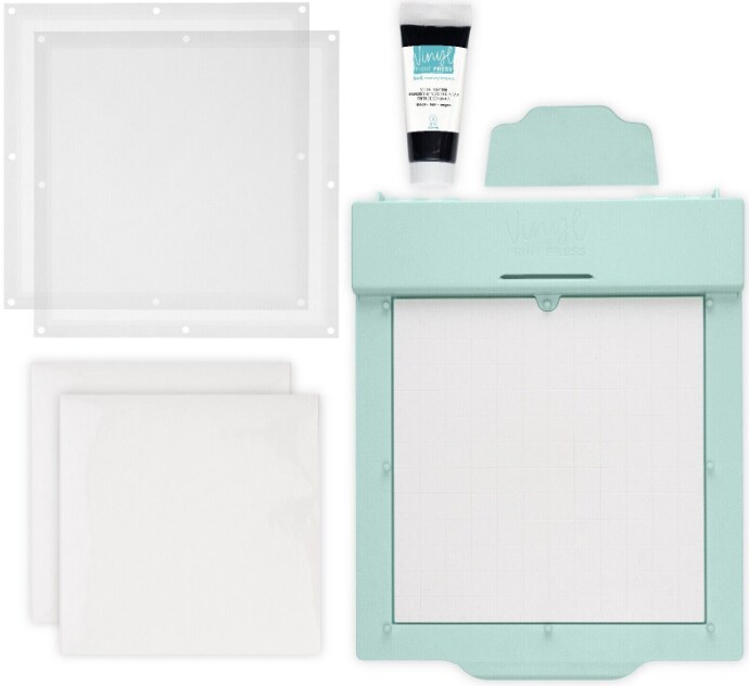 We R Memory Keepers Vinyl Print Press All-In-One Screen / Print Kit 60000722