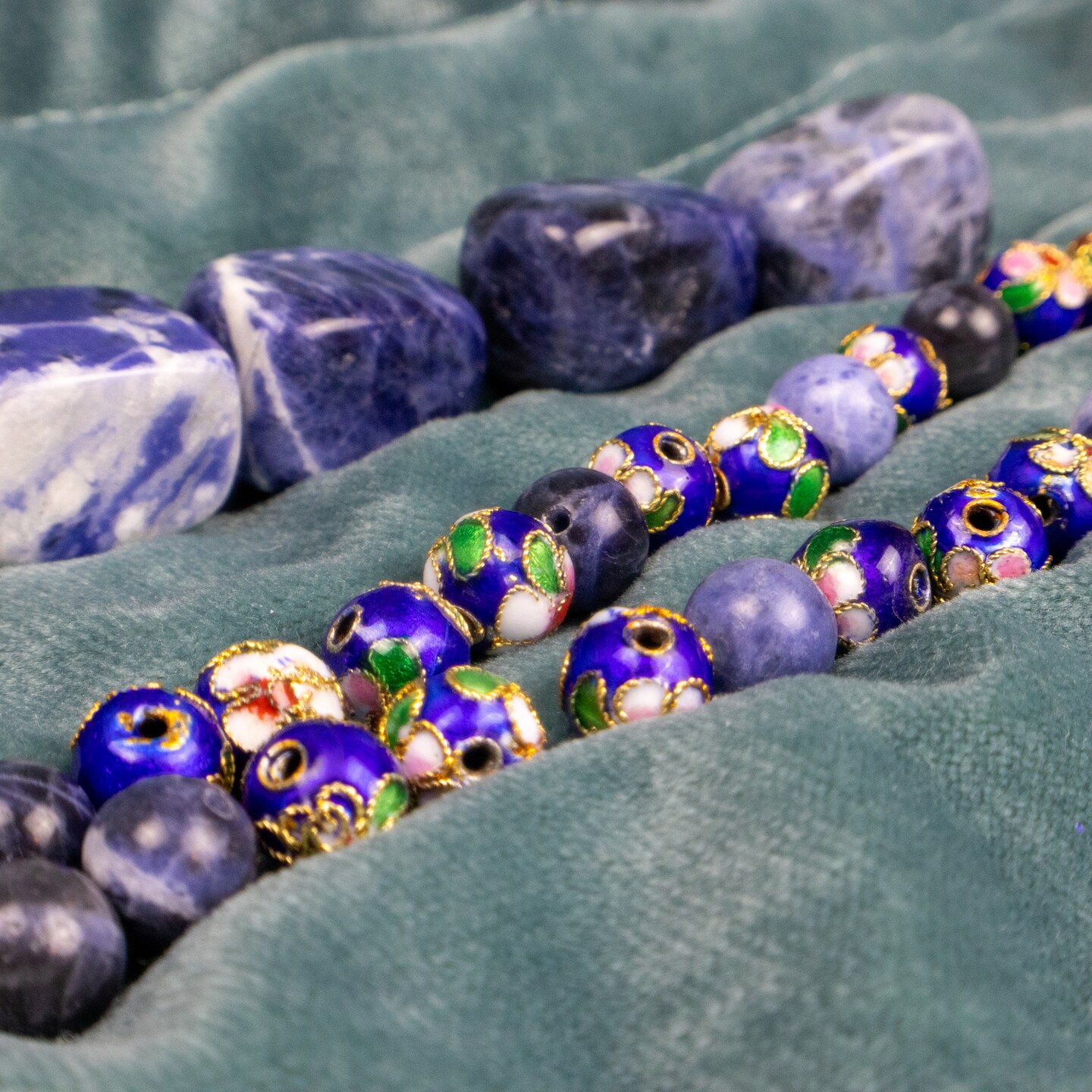 Cloisonne Beads Pack of 20