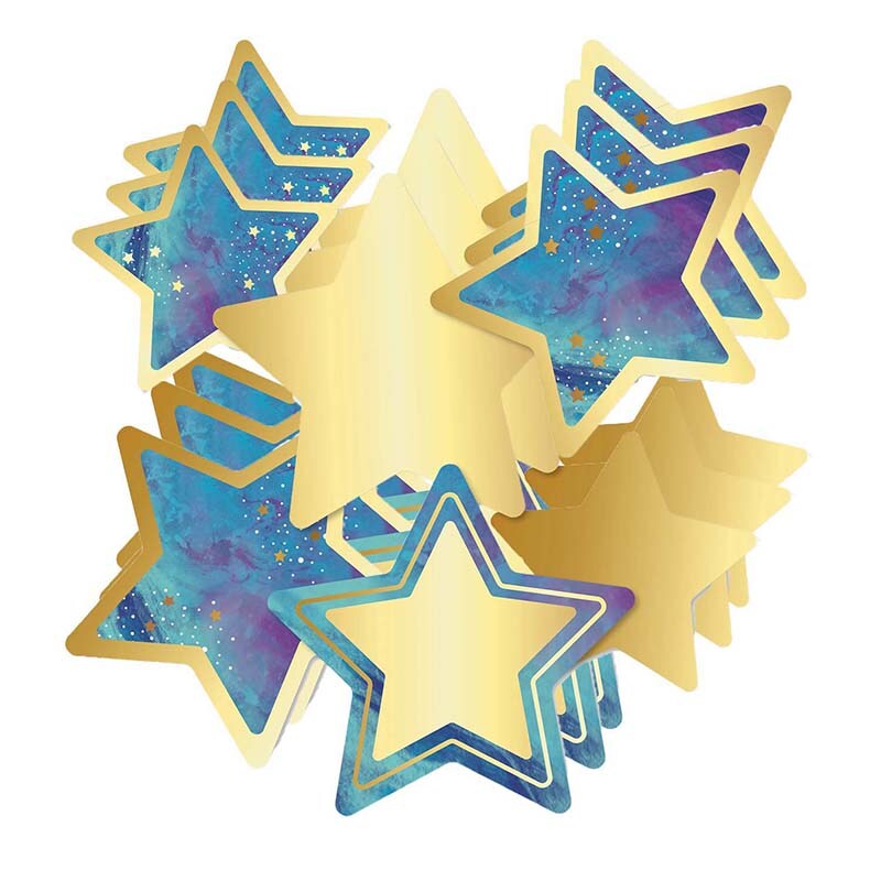 Galaxy Stars CutOuts, 36 Per Pack, 3 Packs Early Childhood Michaels