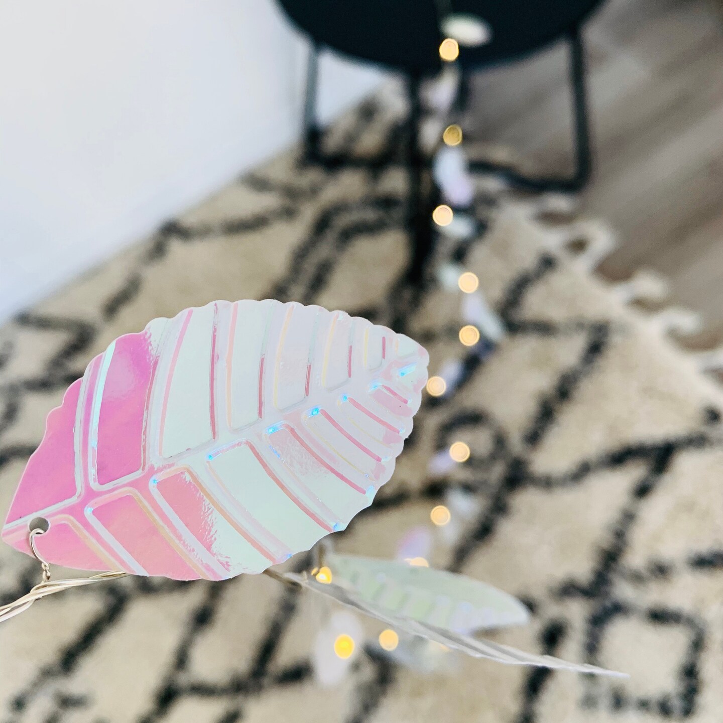 Perfect Holiday 20 LED Iridescent Leaf Fairy Light