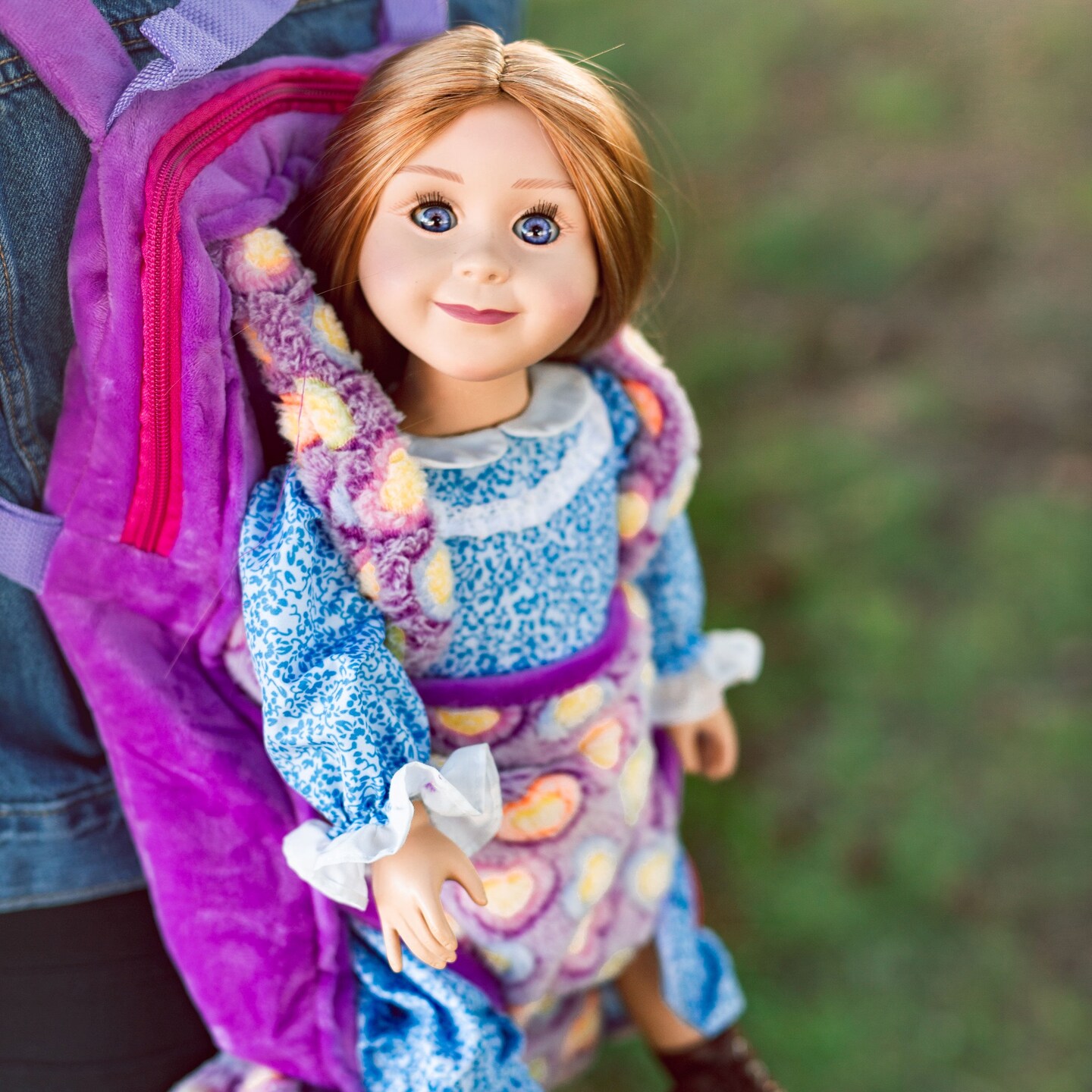 the-queen-s-treasures-doll-accessory-purple-baby-doll-backpack-carrier