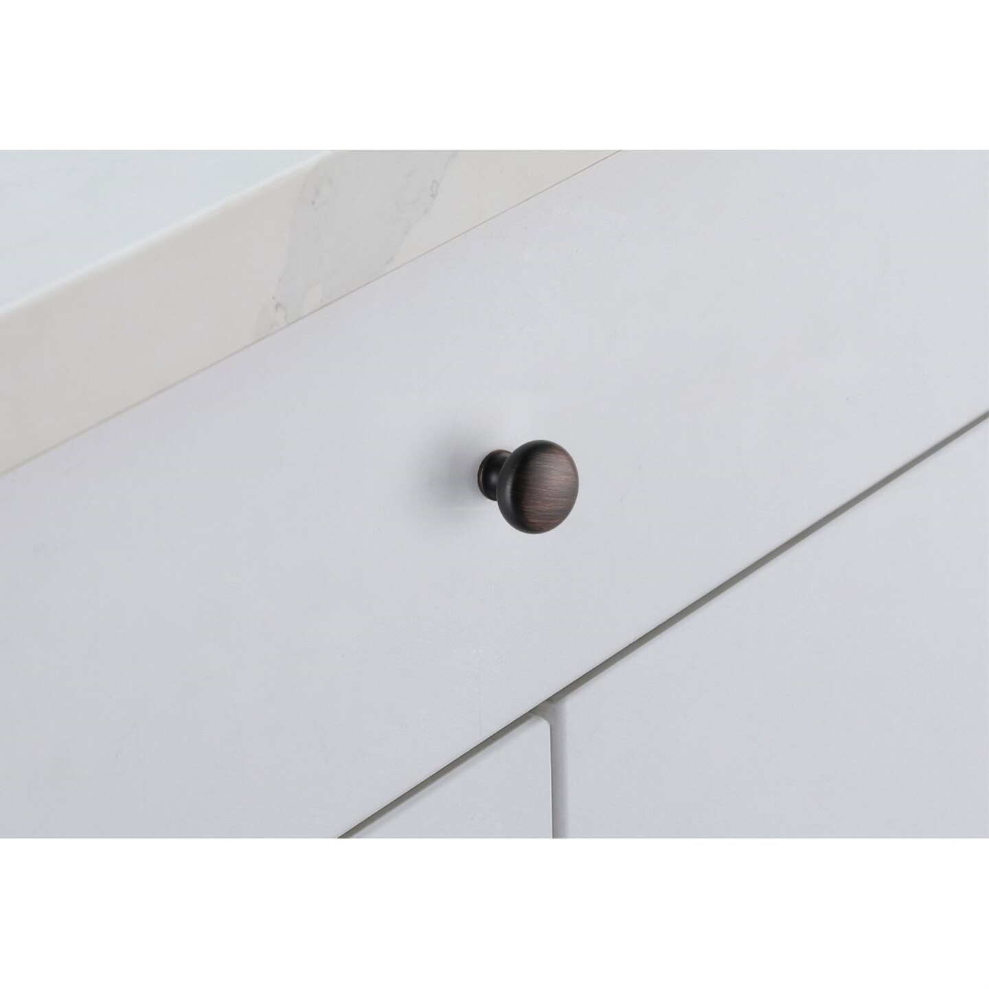 Cadon 1.2" Diameter Oilrubbed Bronze Mushroom Knob Multipack (Set of