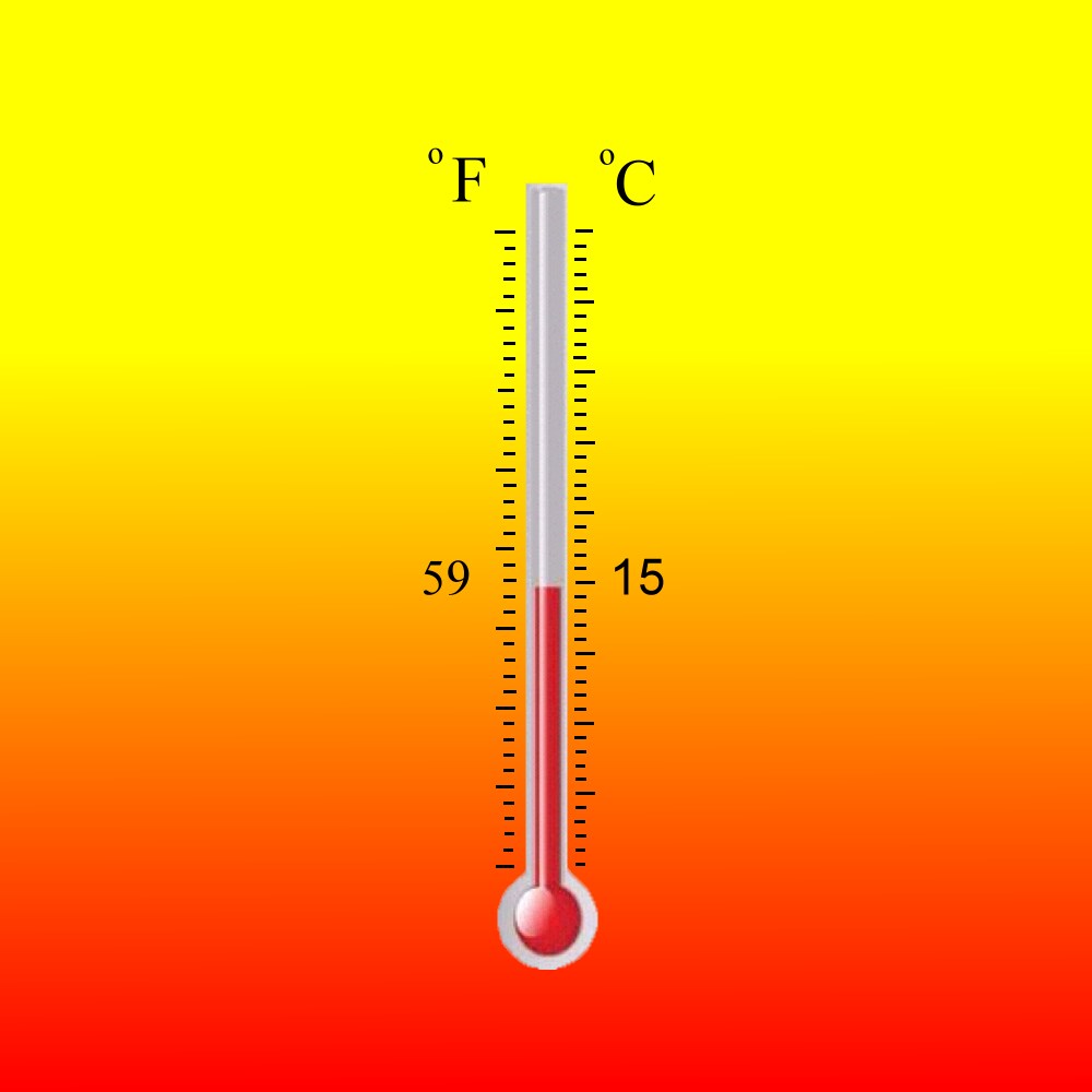 Various temperature range thermochromic temperature activated