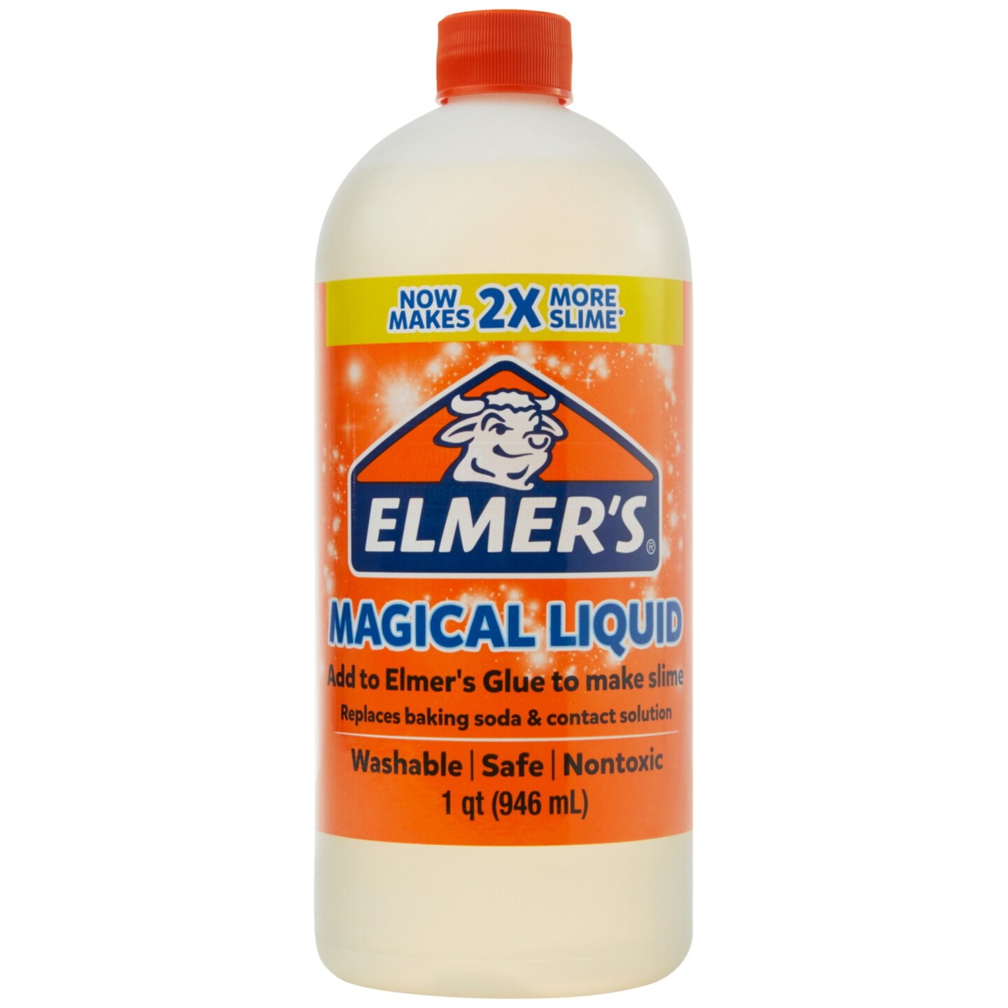 Elmer's Magical Liquid Slime Activator, Quart, Clear Accessories