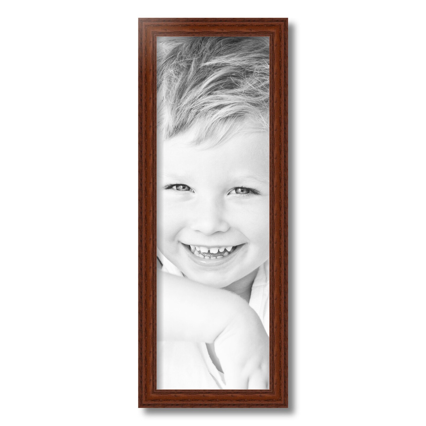 ArtToFrames 8x24 Inch  Picture Frame, This 1.25 Inch Custom Wood Poster Frame is Available in Multiple Colors, Great for Your Art or Photos - Comes with 060 Plexi Glass and  Corrugated Backing (A8EM)