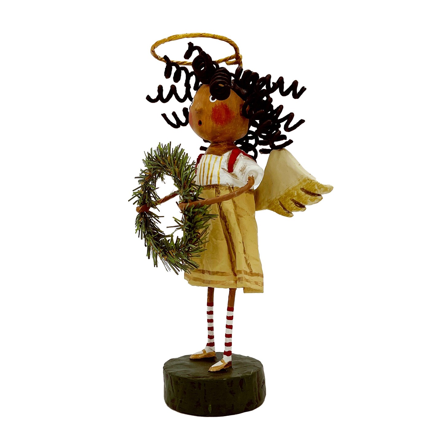 Lori Mitchell Christmas Collection Seasons Greetings Angel Figurine