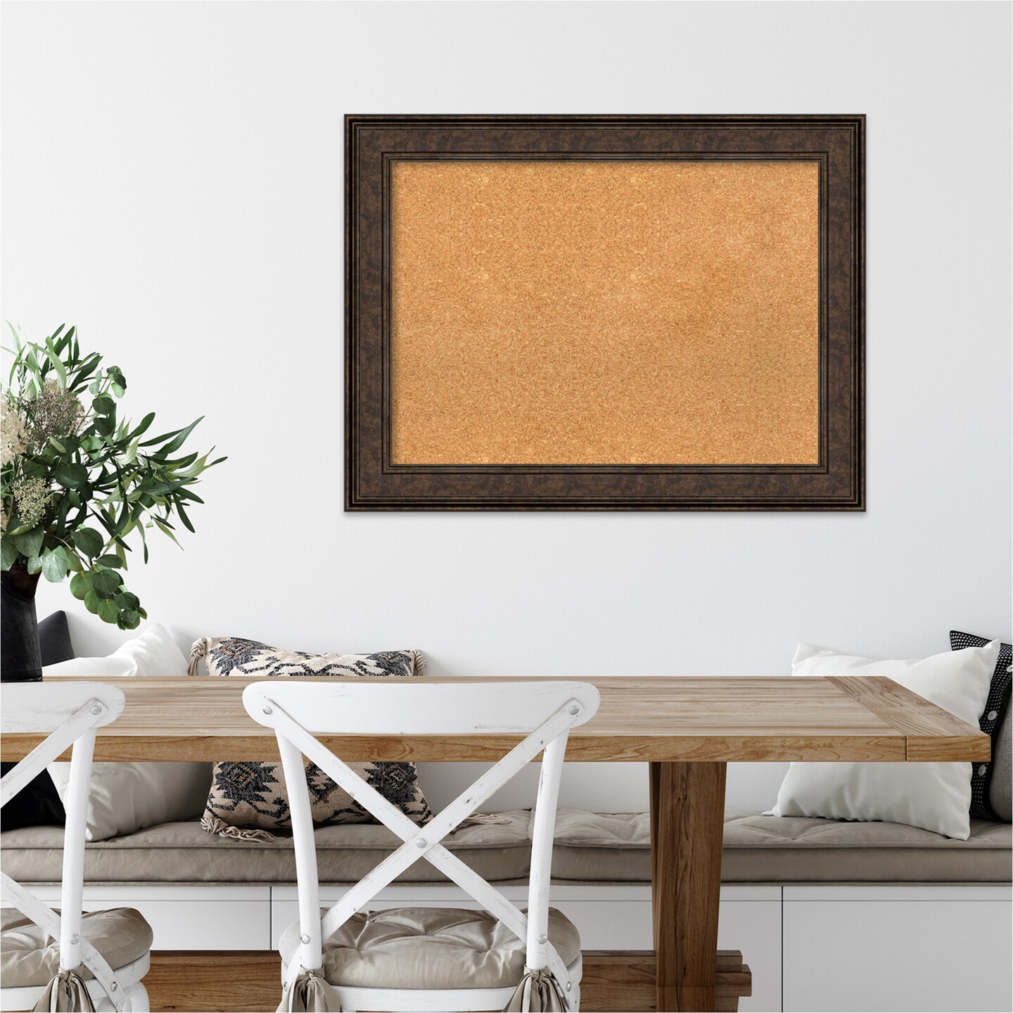Cork Board, Ridge Frame - Bulletin Board, Organization Board, Pin Board