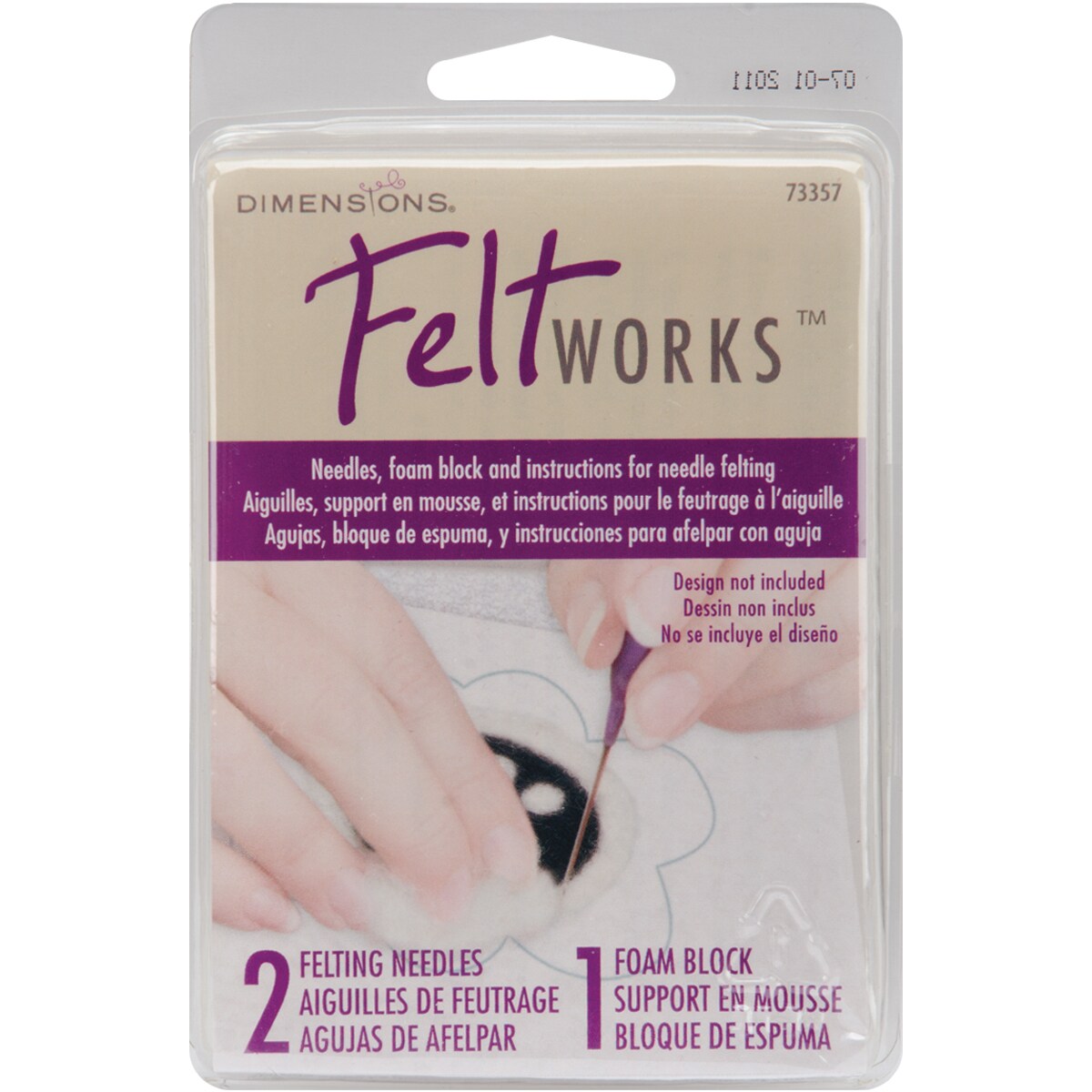 Dimensions Feltworks Felting Needle Set Stencils & Forms Michaels