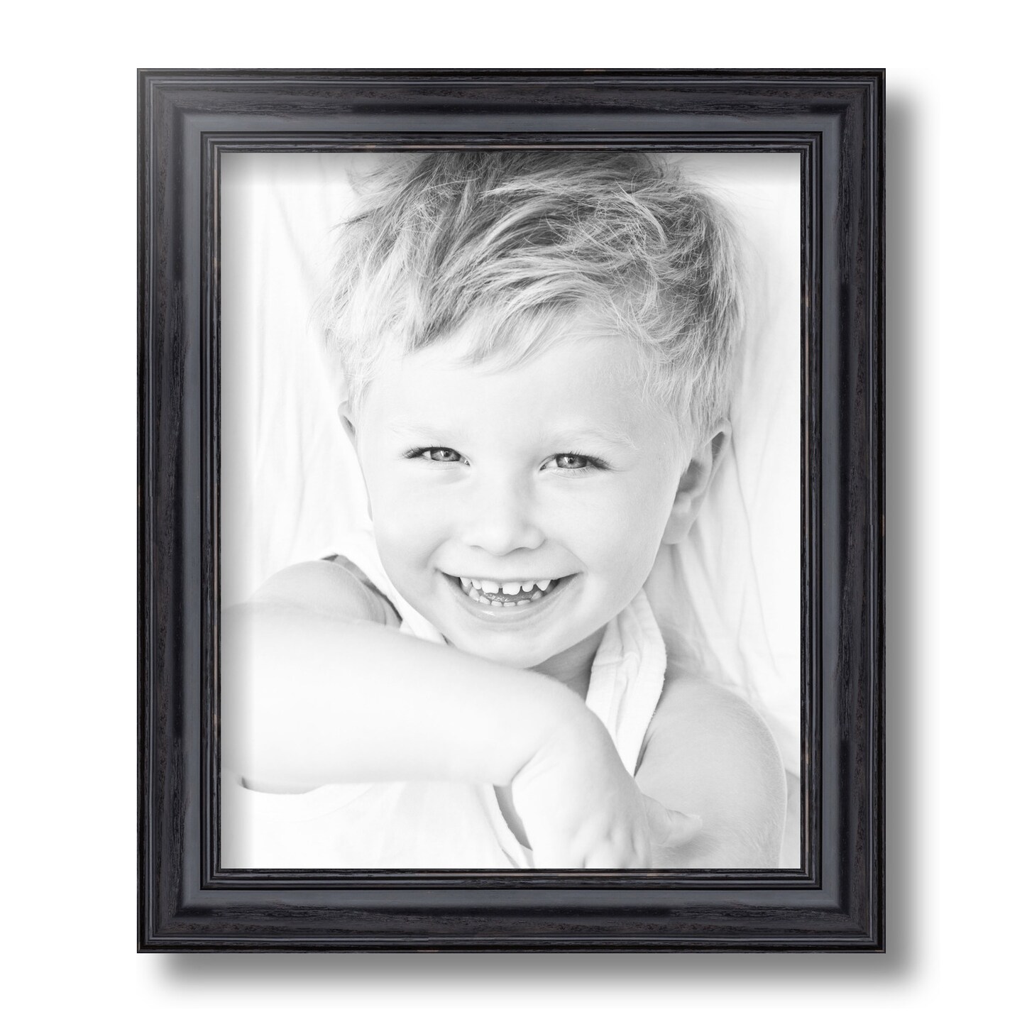 ArtToFrames 8.5x11 Inch  Picture Frame, This 1.25 Inch Custom Wood Poster Frame is Available in Multiple Colors, Great for Your Art or Photos - Comes with Regular Glass and  Corrugated Backing (A8RR)