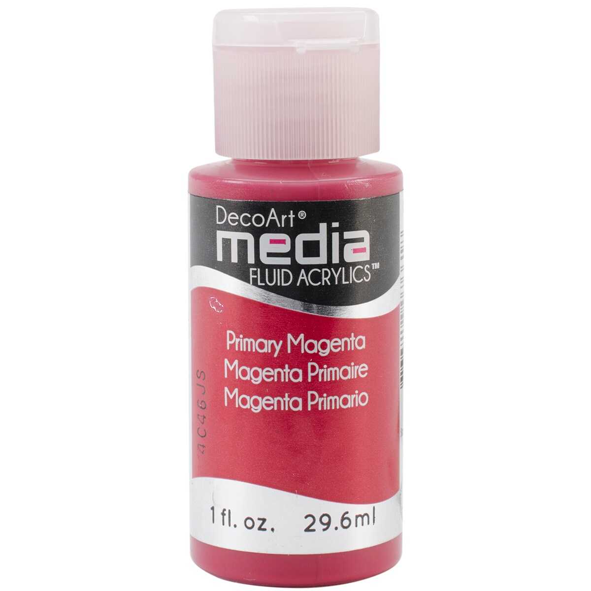 DecoArt Media Fluid Acrylics Paint 1ozPrimary Magenta (Series 4