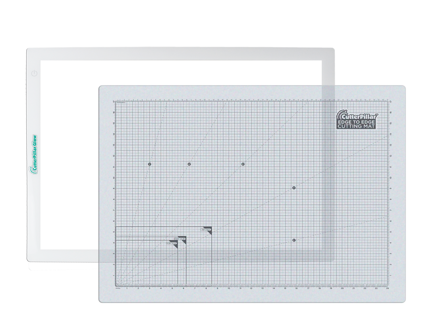 The Glow Ultra Largest, Brightest, Light-board | Edge-to-edge Self-healing Mat