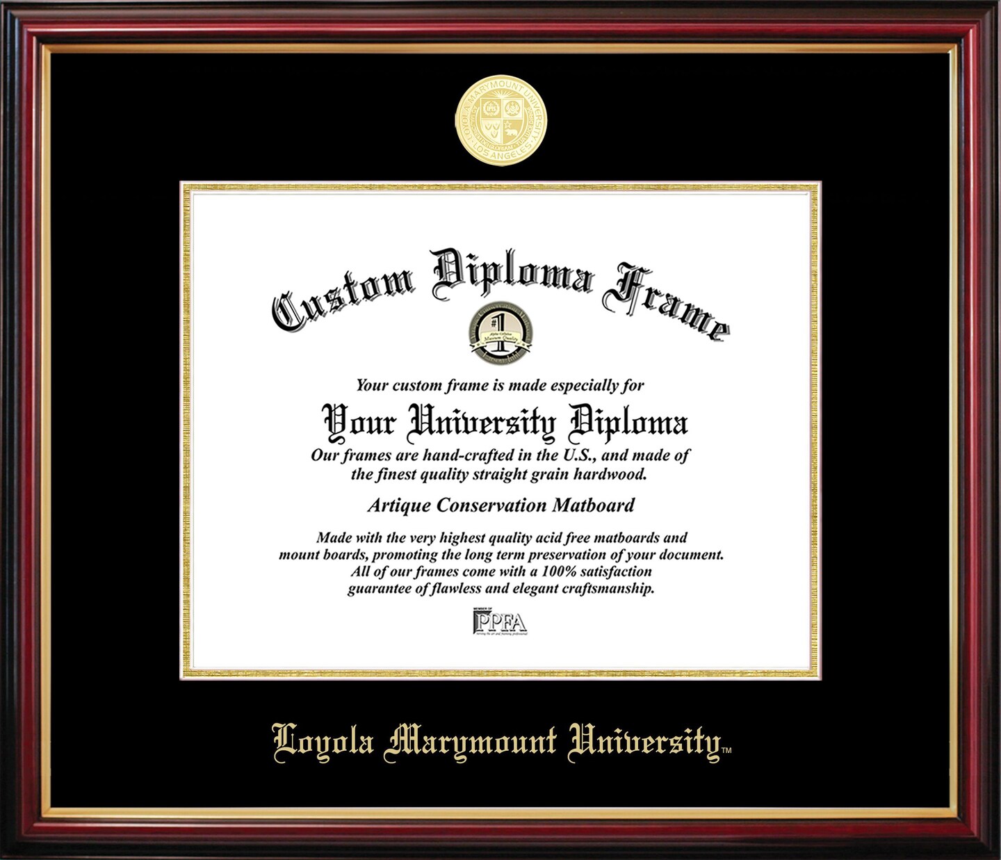 Loyola Marymount Petite Diploma Frame