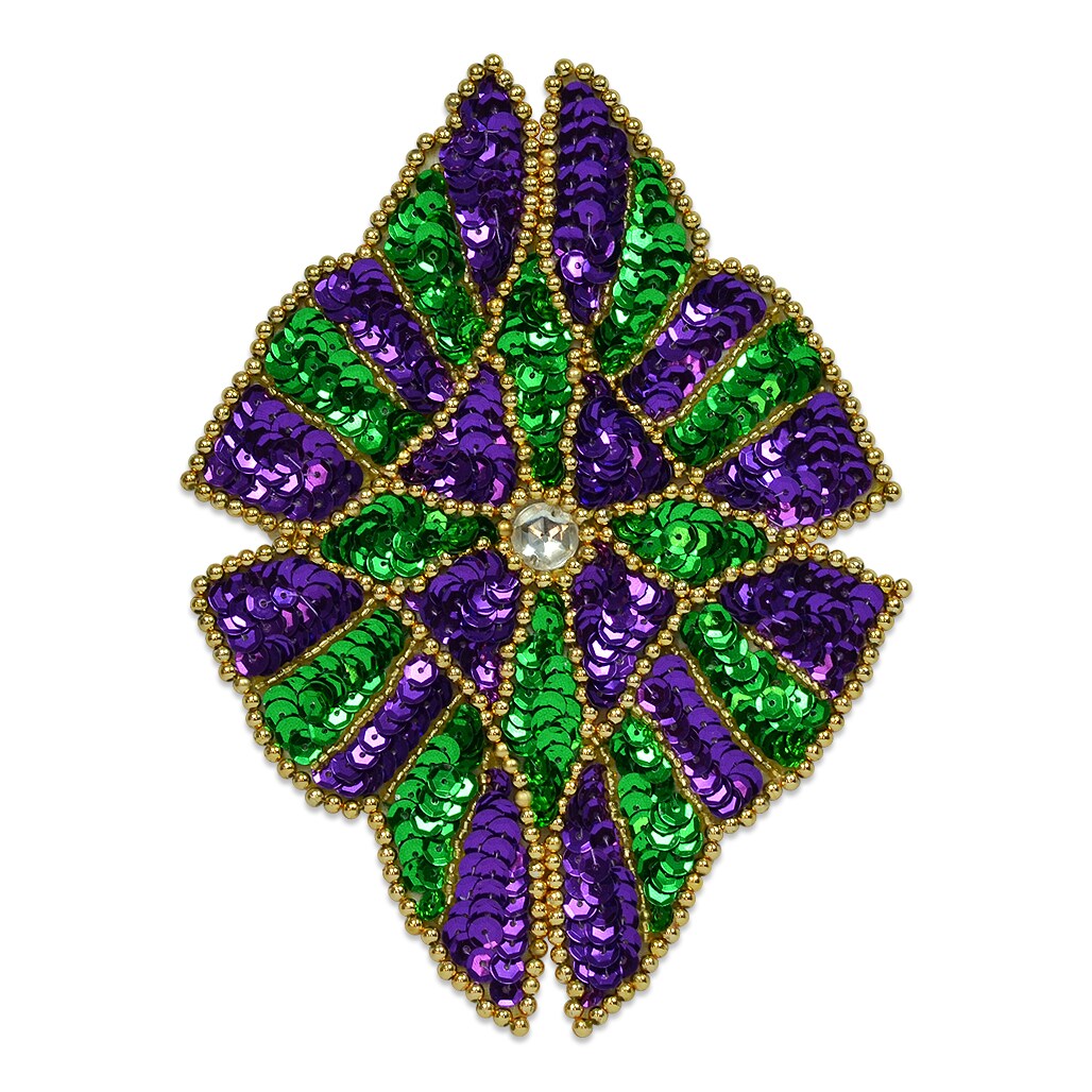 Mardi Gras Fashion Sequin AppliquePatch | Iron-Ons & Appliques | Michaels