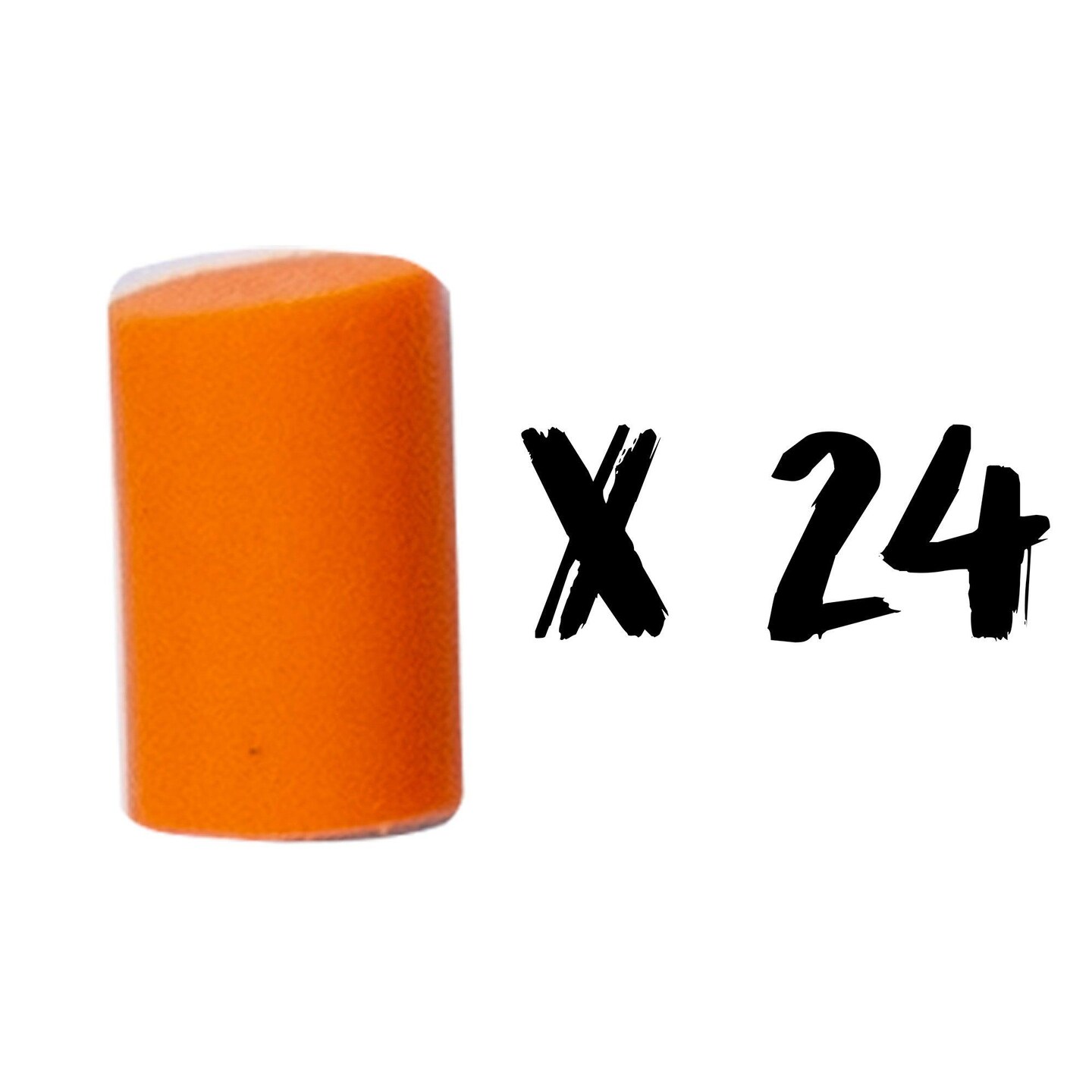 24ct Orange Erasers Drinkware Michaels