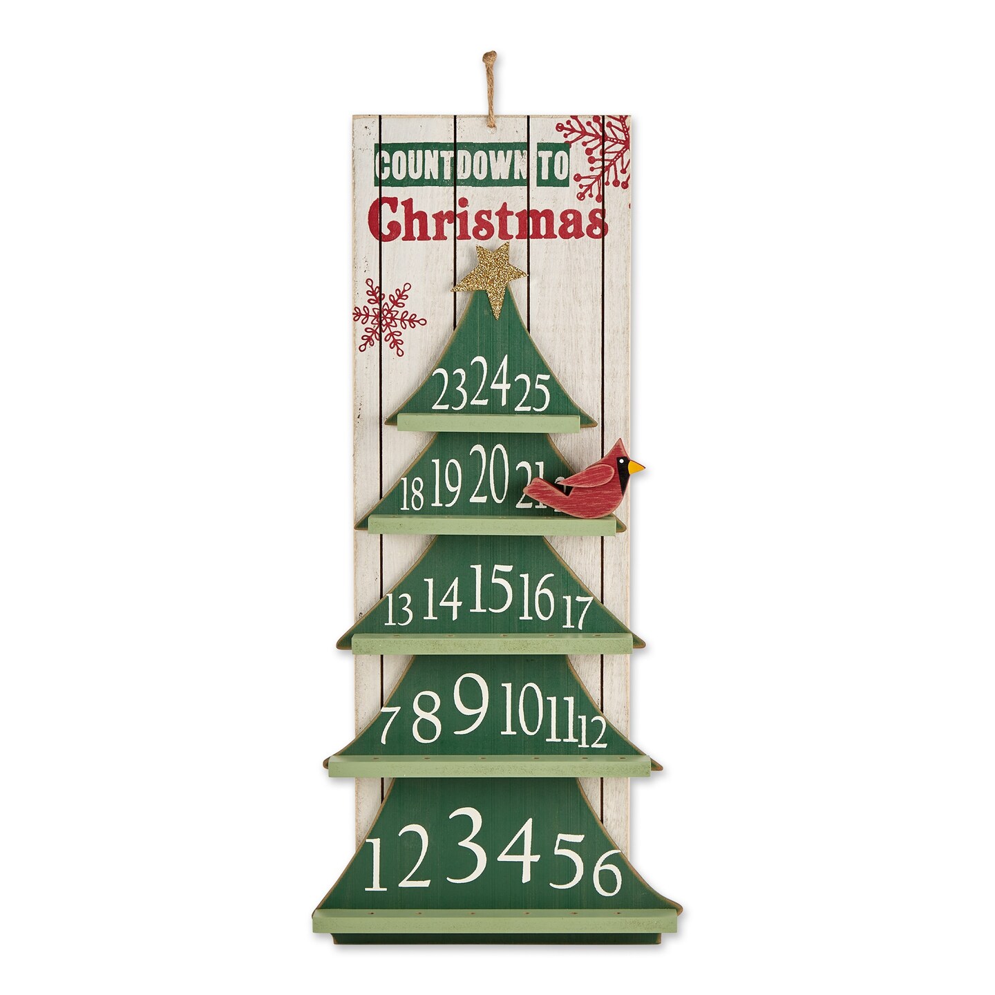 DII Countdown To Christmas Tree Calendar Wall Sign Michaels