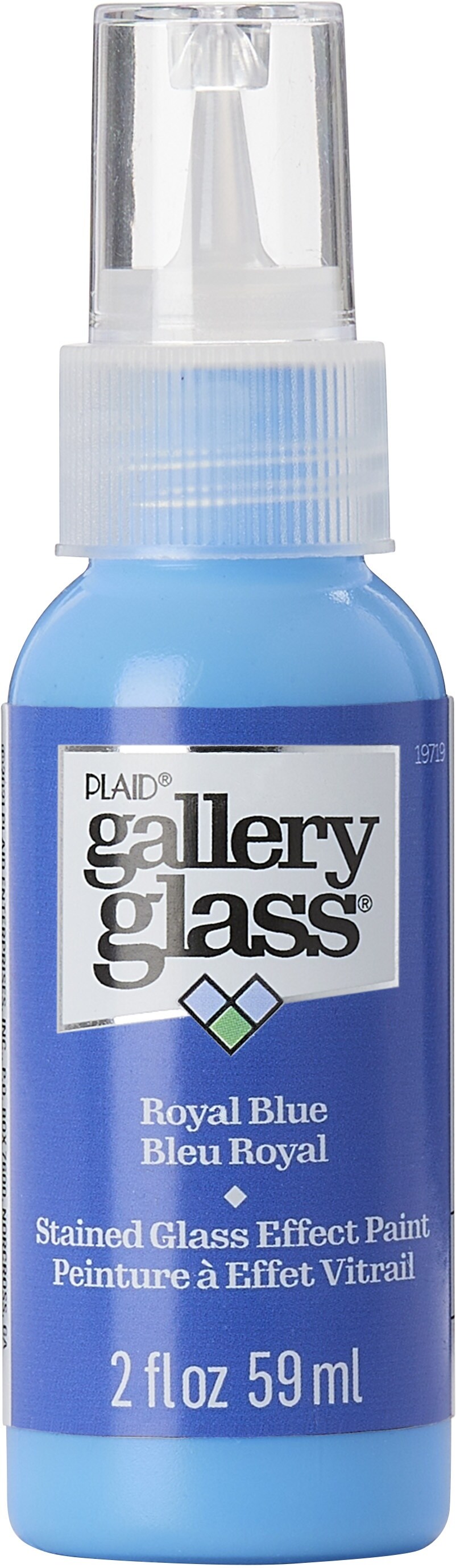 FolkArt Gallery Glass Paint 2ozRoyal Blue Stencils & Forms Michaels