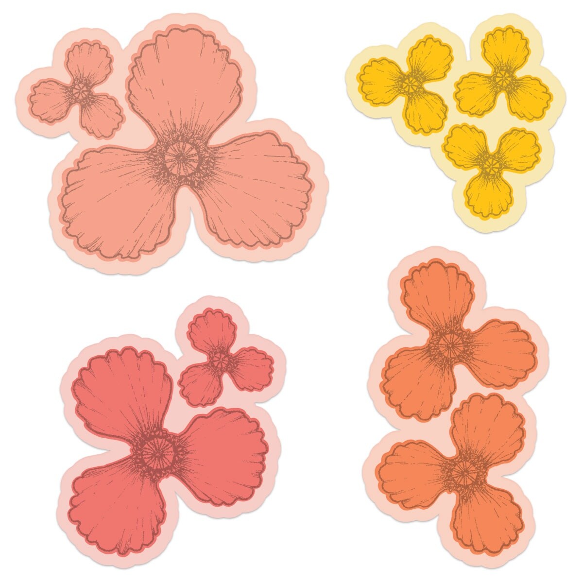 Heartfelt Creations Cut & Emboss DiesWild Poppy DieCuts & Ephemera Michaels